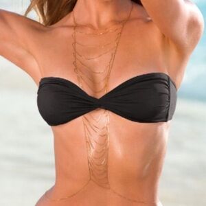 Victoria’s Secret twist front bandeau top small
